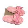 Fashion Cute Bow Slippers for Women Summer Wear Ins Trendy Beach Fairy Style High-end Thick-soled Sandals