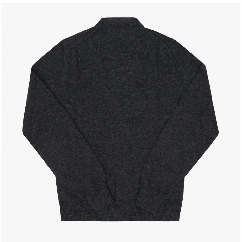 Comme Des Gar Ons 2 Play Play Small Red Heart Wappen V Neck Cardigan Ax N080 051