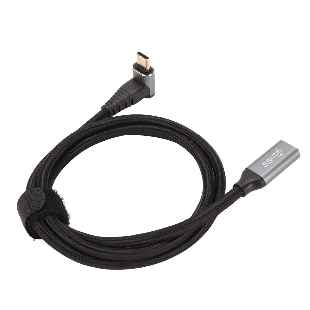 USB C 3.2 Male To Female Cable PD100W Fast Charging 10Gbps 4K At 60Hz USB C Charging Cable for
