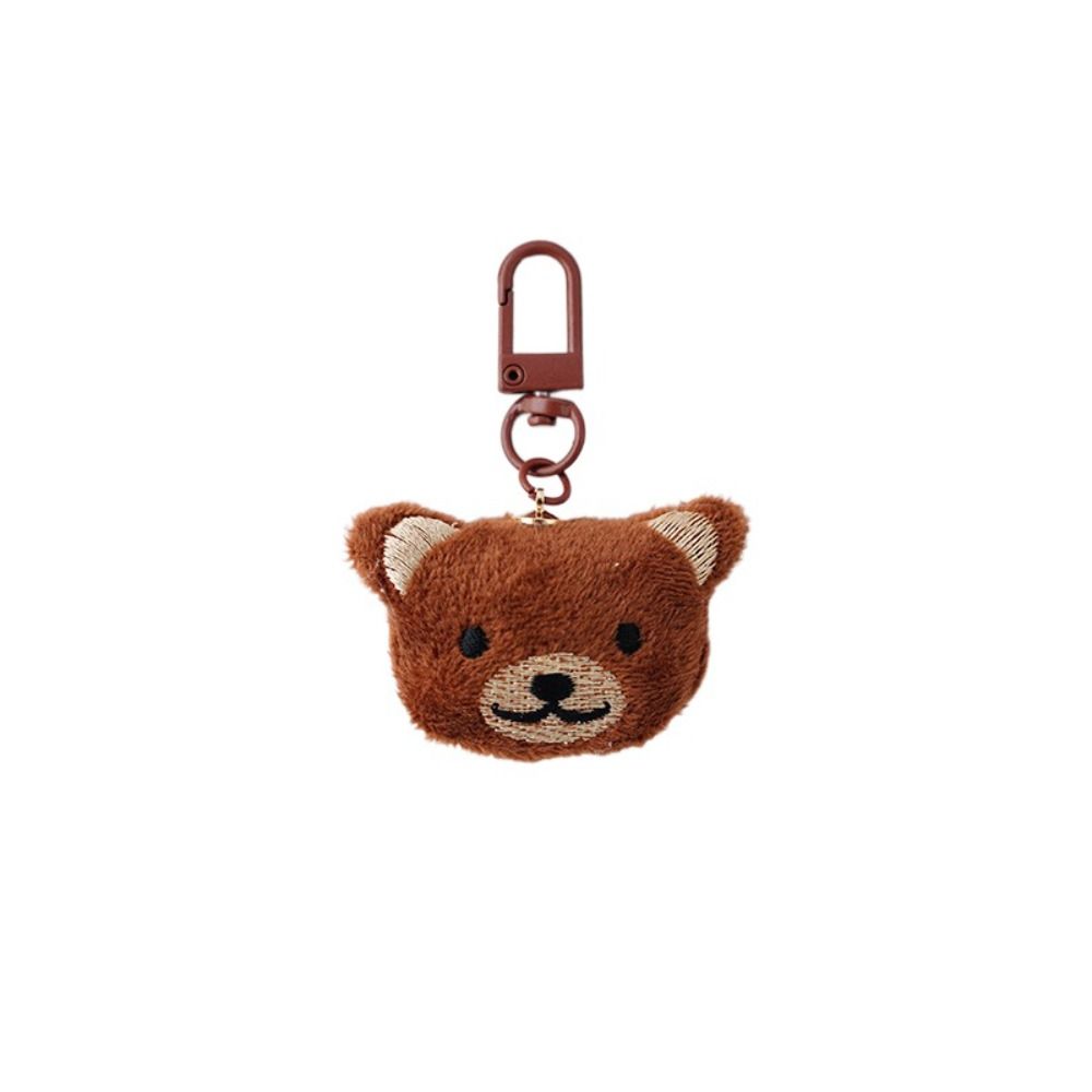 Милый плюшевый брелок с медведем из мультфильма, брелок с тигром и кроликом, мягкий подвесной аксессуар