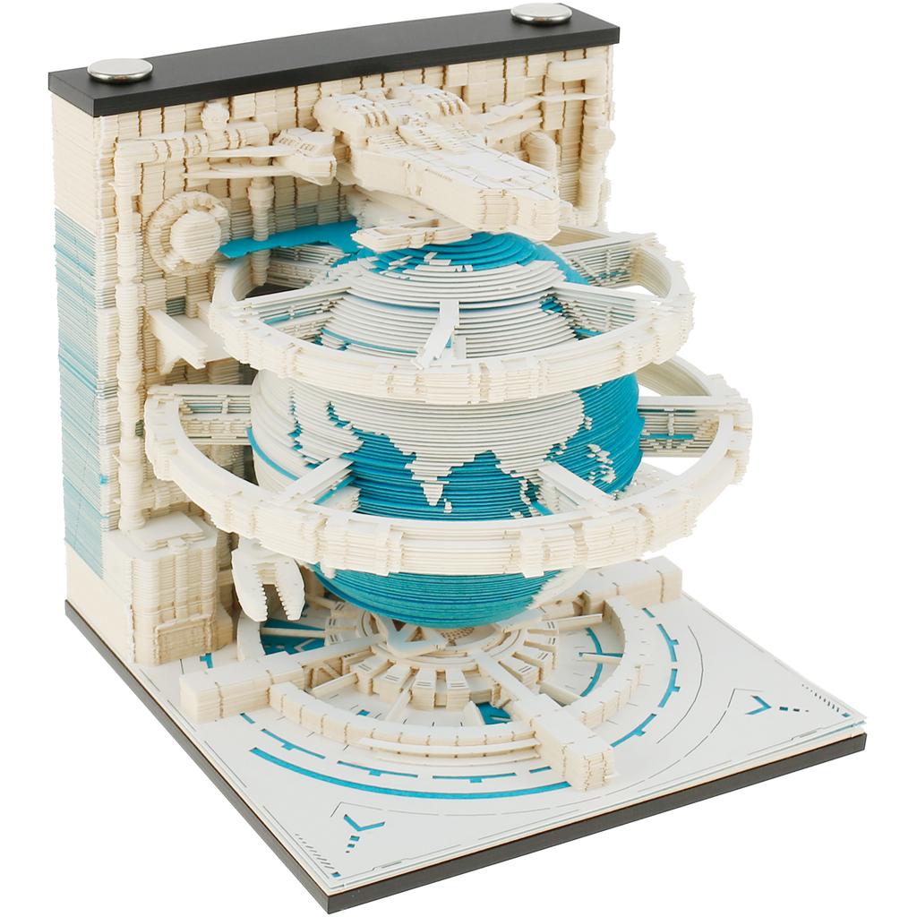 New Block Calendar 3D Notepad Block DIY Exquisite Memo Pad Cute Note Paper 3D Artistic Notepad Decorative Valentine's Day Gift