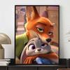 5D Алмазная мозаика своими руками Зверополис Исцеляющая иллюстрация Мультфильм Полная алмазная мозаика Алмазная живопись Искусство Настенное украшение Набор для рукоделия