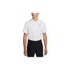 Dri-FIT Victory Solid Logo Short Sleeve Polo Shirt Men Tops White DH0838-100