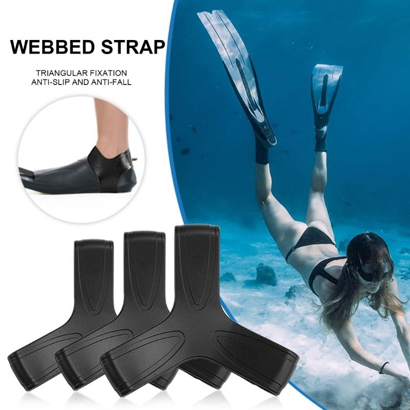 2Pcs Scubas Diving Snorkeling Silicone Fin Keeper Swimming Fin Holder Diving Fin Grippers Swimming Equipment Enduring