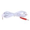 2.5Mm Electrotherapy Electrode Lead Wires Cable For Tens Massager Cable 1.5M