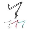 Extendable Microphone Holder Telescopic Bracket Microphone Clamp Microphone Stand  Desk Mount