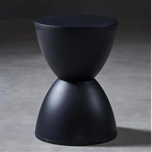 Пластиковый табурет, прикроватный столик, креативный дизайн, песочные часы, модная сменная обувь, круглая пирс, мебель для дома