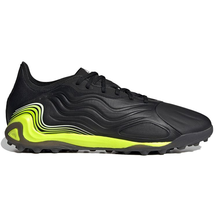 Adidas Copa Sense.1 TF Black Solar Yellow Мужские кроссовки Core-Black Cloud-White FW6510