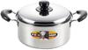 Tamahashi Chen Kenichi Induction and Gas Stainless Chen Kenichi Authorized with Two-Handled Pot, 22cm, Compatible, Steel, Brand, Lid, CK-066