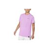 Спортивная футболка с коротким рукавом и круглым вырезом с принтом логотипа Dri-FIT, детские топы, фиолетового цвета FD3998-534