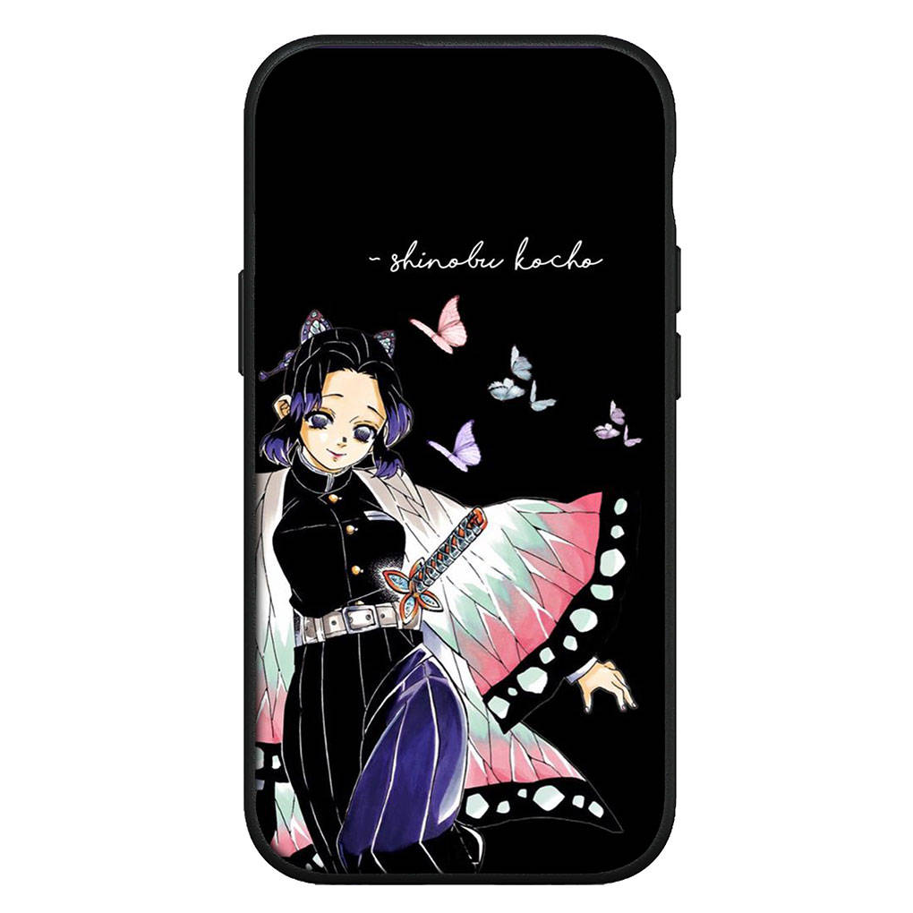 Для iPhone 15 14 Xiaomi Redmi Note 13 12 11 Pro Max X 8 7 XR Samsung Galaxy A24 A15 A05 S24 S23 Huawei OPPO A38 Demon Slayer Kochou Shinobu чехол для телефона