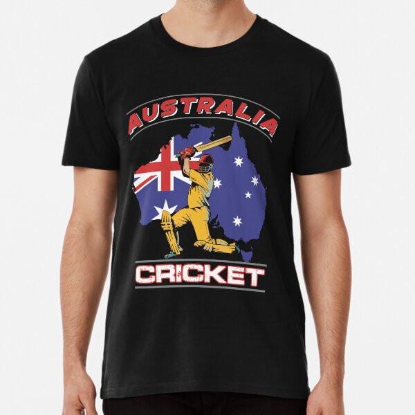 Australian Batsman Shirt Australia Aussie Cr S to 5XL Made in the AU/USA T-Shirt