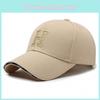 Letter Embroidery H Baseball Cap Outdoors Breathable Sun Protection Peaked Hat
