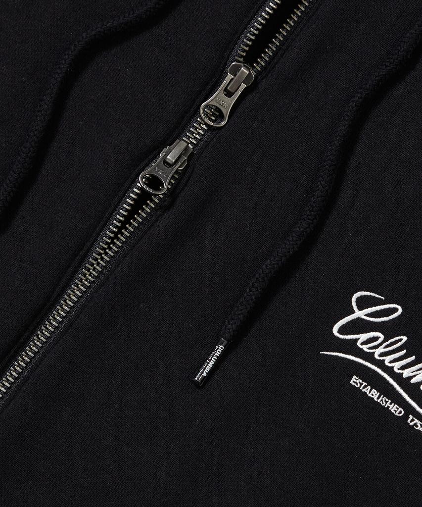 Толстовка с молнией и капюшоном Columbia University Ny Street Tail Fleece_Черная