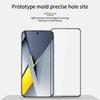 For Xiaomi Poco F8 Ultra Screen Protector MOFI 9H 3D Curved Full Glue Full Coverage Tempered Glass Film