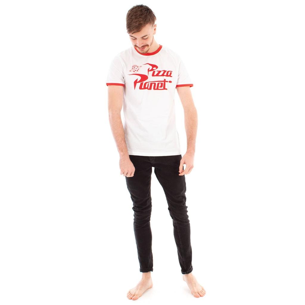 Toy Story Мужская футболка Ringer Pizza Planet