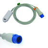 Compatible for Biocare IM12 10 Pin Patient Monitors, Reusable SPO2 Probe Sensor, SPO2 Finger Sensor, Blood Oxygen Saturation Data Monitoring