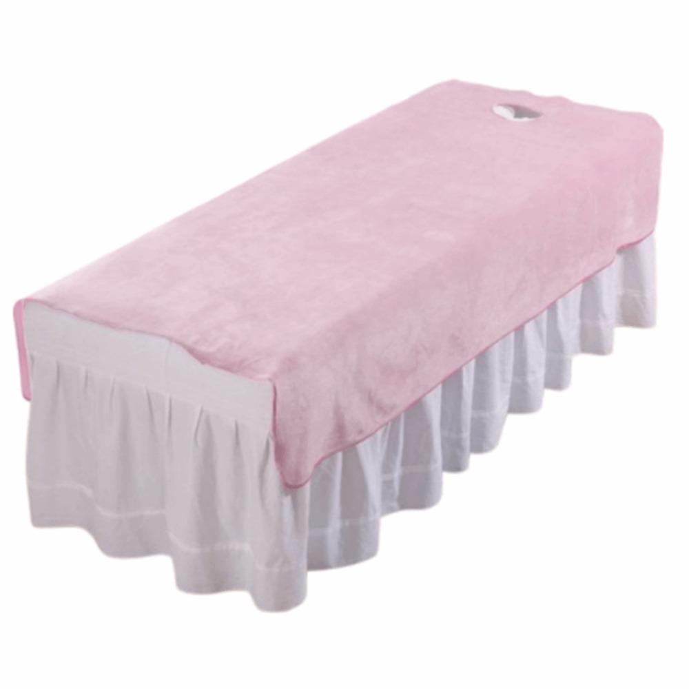 Comfortable SPA Bedspread Soft Beauty Massage Table Cover Cosmetic Bed Sheet Beauty Tool