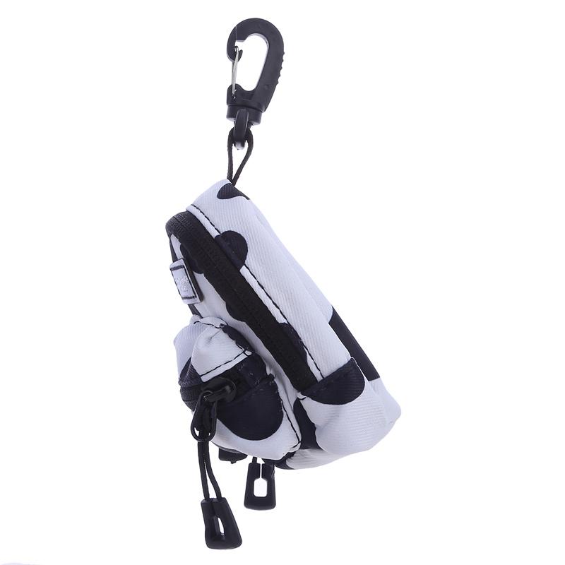 Женский милый мини-спортивный кошелек с принтом зебры, креативная сумка для ключей, универсальная маленькая подвесная сумка