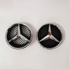 XTRL1 3D Car Grill Emblem Star Badge Front Grill Logo For Mercedes Benz W204 W205 W213 X253 A B C E S CLA GLB GLC GLE GLS