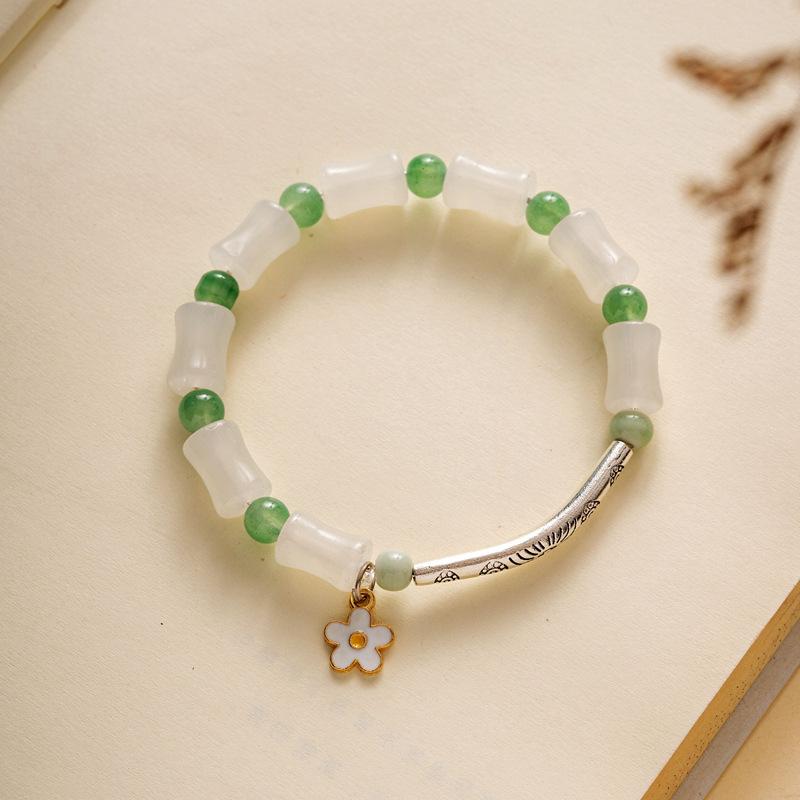 10 мм керамические украшения конфетного цвета полный браслет из бусин эластичный браслет в старинном стиле