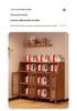 Vintage Sideboard Cabinet with Integrated Storage for Kitchen, Living Room, or Coffee and Tea Essentials