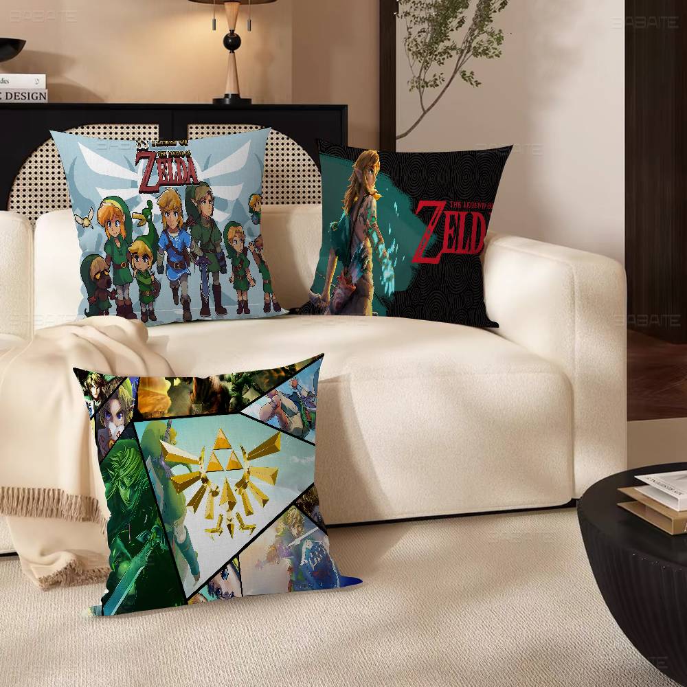 Легенда о Z-Zeldas Чехол для подушки для игры Дюймы Декор фермерского дома Домашние наволочки для диванных подушек для украшений