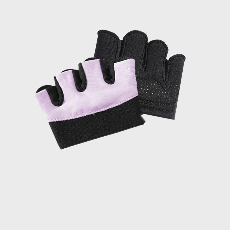 Coexistence Workout Palm Guard Four-Finger Breathable Anti-Slip Polyester Weightlifting Gloves Bodybuilding Hand Grips Fitness