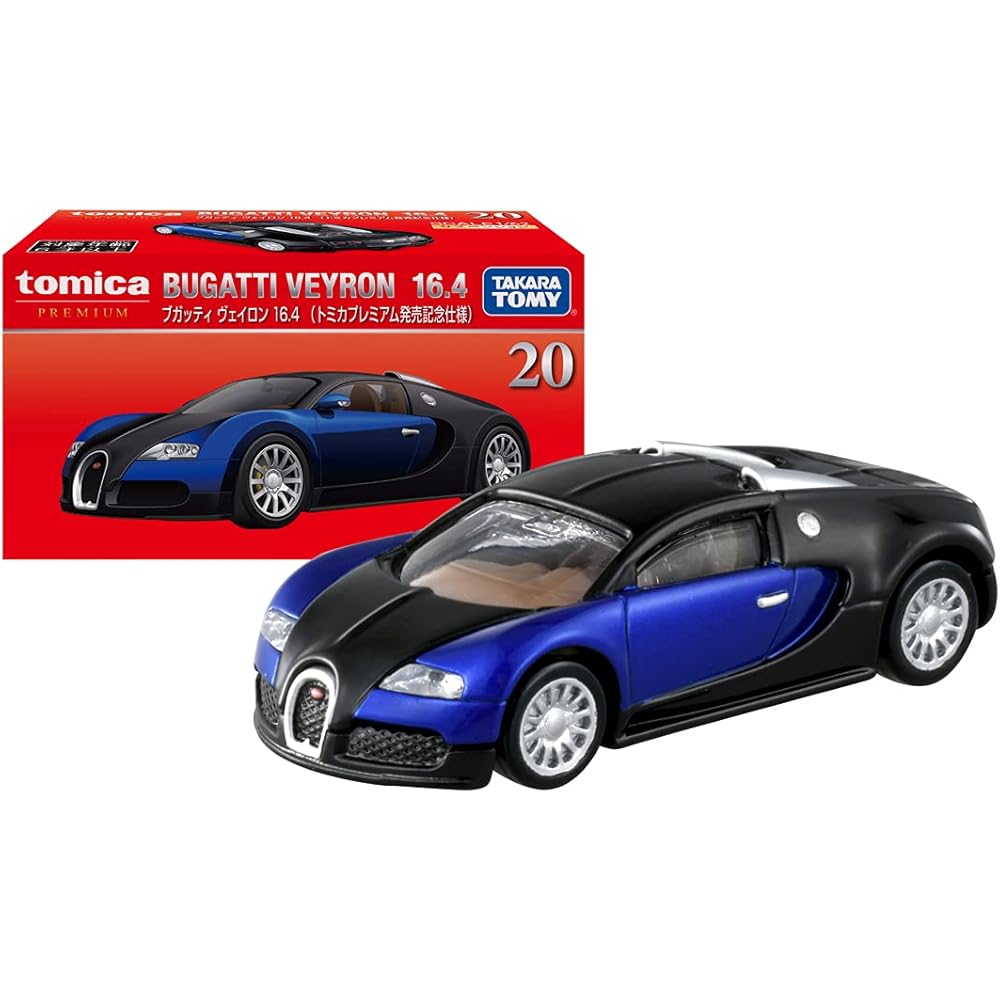 Tomica Premium Bugatti Veyron 16.4 Ограниченная серия Литая модель автомобиля 1:64 Масштаб