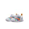 Nike Dynamo Free Cushioning Support Low top Kids Lifestyle Shoes White Spotlight Royal Cactus Gray Sneakers 343738-106
