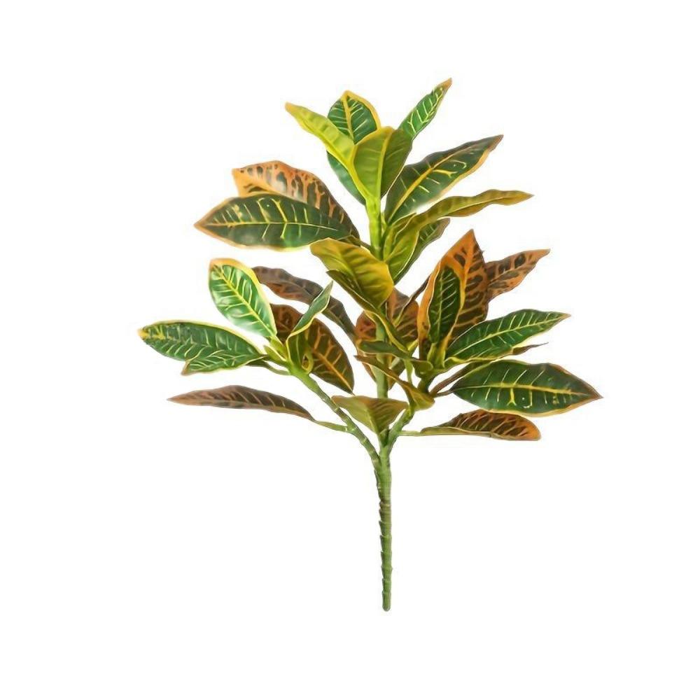 24cm/32cm Simulation Plant Green&Yellow Faux Plant Creative Plant Wall Gift