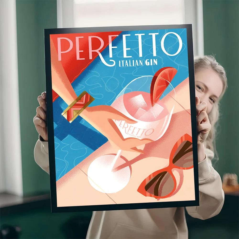 Красочный коктейльный напиток Хорошие плакаты и принты Печать на холсте Настенное искусство Картина для гостиной Домашний декор Подарки