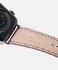 Adeo Ремешок для Apple Watch Galaxy Watch из переработанной веганской кожи Сливово-фиолетовый (Тип B)