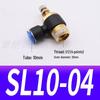 Pneumatic Connector SL8-02, Throttle Valve SL6-01, Speed Control Valve SL4-M5, Air Hose SL10-03, SL12-04