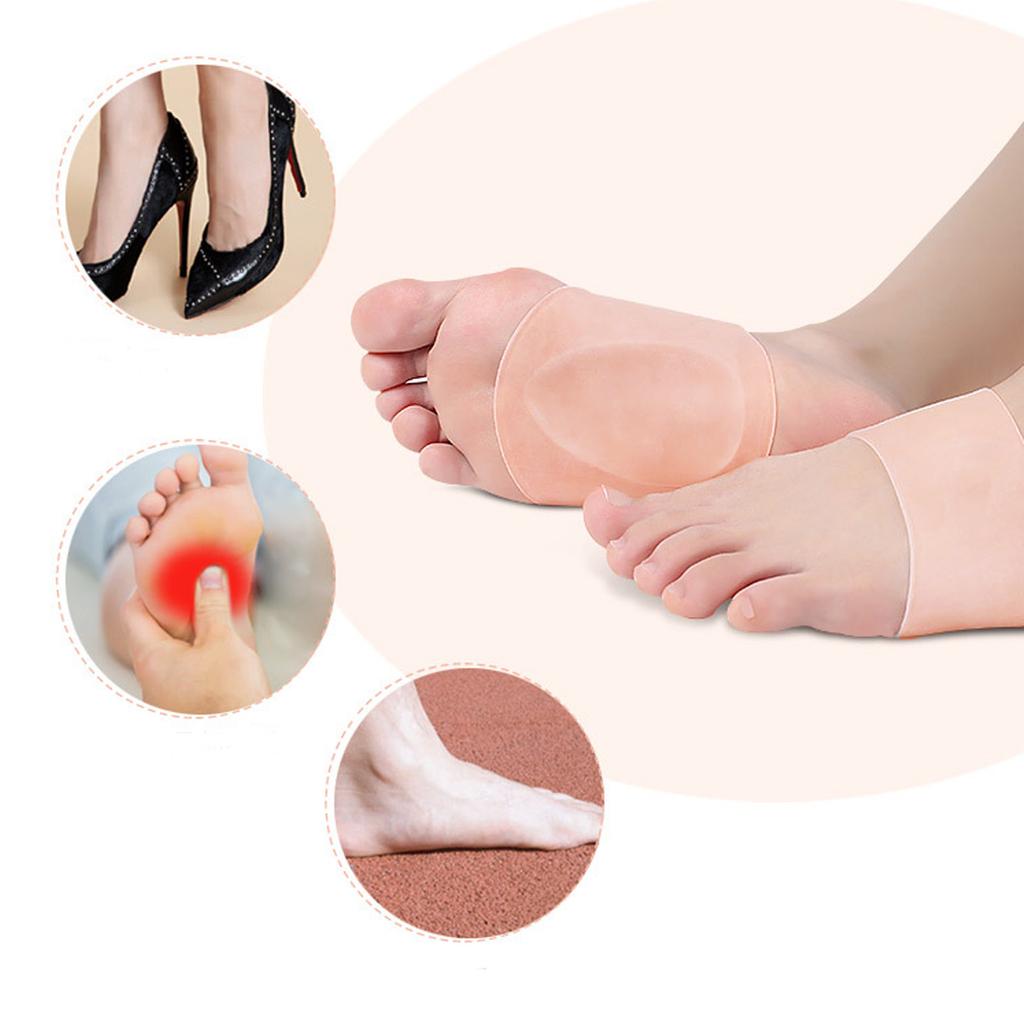 Скрытая стелька, бандажная стелька для свода стопы, опорная подушечка для плоской стопы, плоскостопие