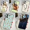 Cute Owl Cartoon Case For Xiaomi Redmi Note 13 12 11 8 9 10 Pro Note 12S 11S 10S Redmi 12 10C 12C 13C Cover