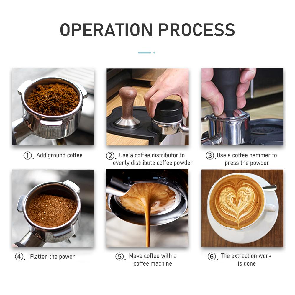 58 мм 3 ушка из нержавеющей стали бездонный голый портафильтр деревянная ручка для кофе чашка фильтр-корзина