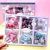 1+1 подарочный набор наклеек Sanrio Character Cinnamoroll Kuromi Daku, всего 120 штук, популярный персонаж в Корее