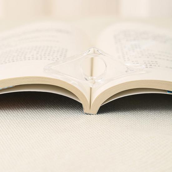 Держатель страницы книги Компактный размер Легкое многоразовое кольцо для большого пальца Держатель страницы книги Закладка Канцелярские аксессуары