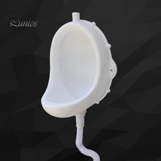 Настенный мужской писсуар со шлангом, брызгозащищенный. Простая установка. Многоразовый писсуар для временной строительной площадки. Безводный писсуар.