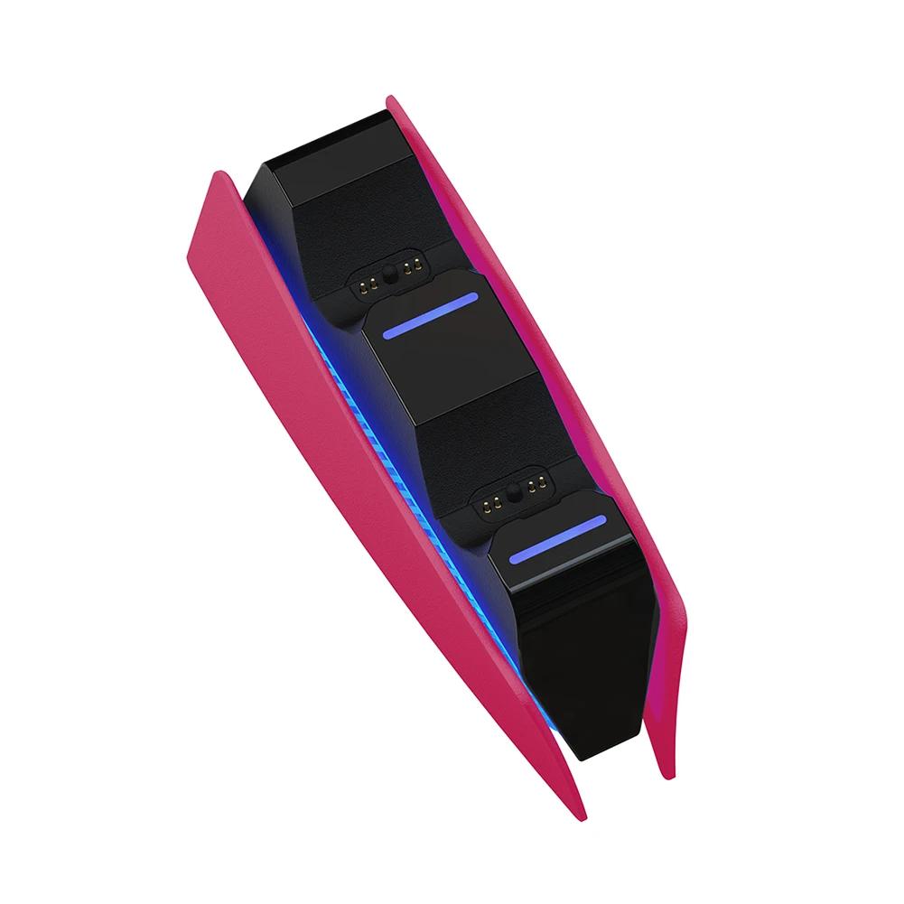 Двойное быстрое зарядное устройство для беспроводного контроллера PS5 USB Type-C зарядная док-станция для Sony PlayStation 5 DualSense Gamepad