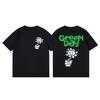 Футболки с графикой в стиле Rock Band Green Day, тур 2026. Высококачественные модные футболки, унисекс, женские, повседневные, хлопковые, уличная одежда