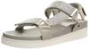 Rhinestone Footbed Sandals 1218 LGY Medium E [Macintosh London] Women's