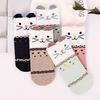 Autumn New Women Short Sock Animal Cartoon Cat Lovely for Women Cotton Socks Meias Sokken Hosiery