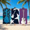 E-Espguitars-S Полотенце Микрофибра Пляжное Полотенце, Быстросохнущее, Не Прилипает Песок, Ультратонкое Волокно, Супер Мягкое.
