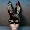 Design Bunny Mask For Women Mens Cosply Ball Fancy Dress Props Masquerade Party Carnaval Mask Rabbit Ear Mask Anime Accessories