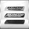 3D SKYACTIV TECHNOLOGY Logo Car Rear Trunk Badge Emblem Sider Fender Sticker For  MAZDA CX-3 CX3 CX-5 CX5 CX-7 Atenza D9