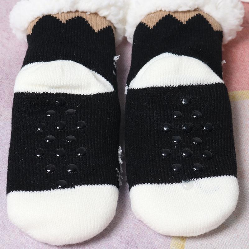 Детские носки для пола, домашние носки, домашние тапочки-носки, детские носки для малышей, хлопковые носки для мальчиков и девочек