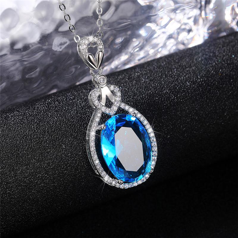 Новое великолепное женское ожерелье с красочным фианитом, ослепительное женское ожерелье с подвеской для танцевальной вечеринки, эффектные ювелирные изделия