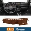 Для Suzuki Jimny JB64 JB74 2019 2020 2021 2022 2023 Чехол на приборную панель автомобиля, защищающий от света, солнцезащитный козырек, коврики с защитой от ультрафиолета, нескользящие коврики